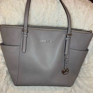 Gray Michael Kors bag